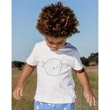 Nudo - Camiseta Tobias Fish bebé niño en algodón