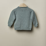 Wedoble - Long-sleeved cotton knit sweater