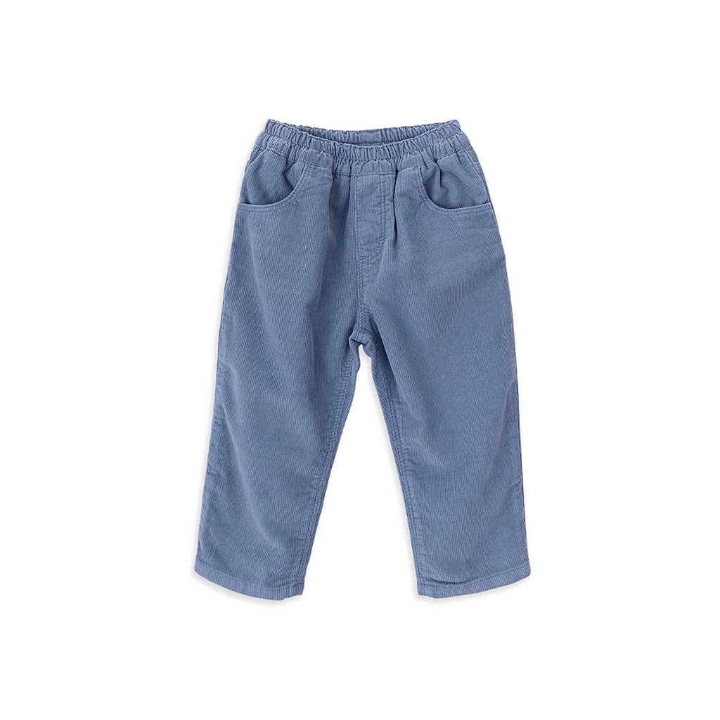 Nudo - Pantalón Bombazine Niño Azul Océano