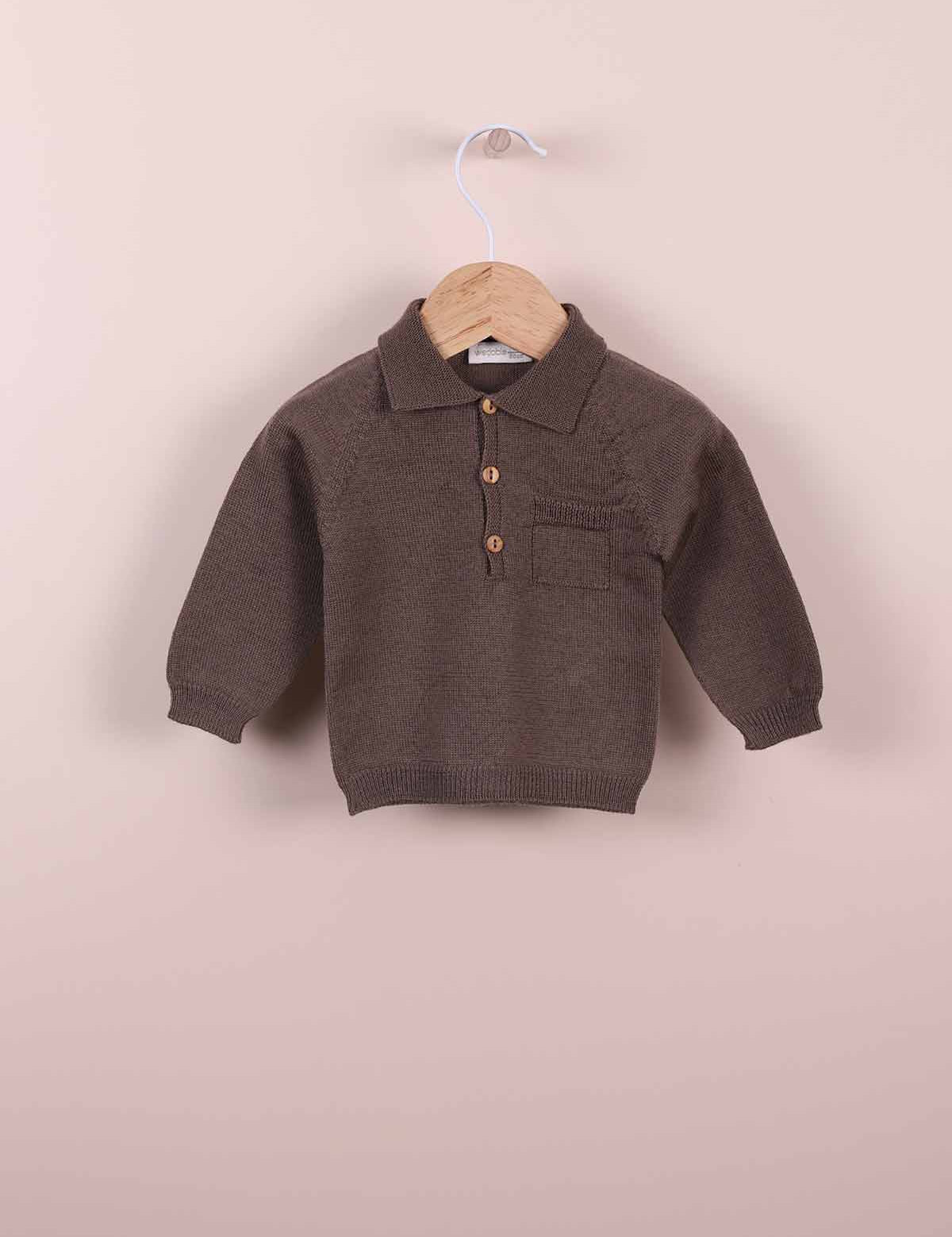 WEDOBLE - Long sleeve polo shirt