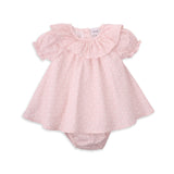 Knot - Baby girl's Abbie cotton dress