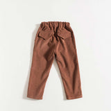 Grace Baby And Child - Calças Bombazine Chestnut