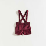 Shorts de pana con tirantes (Grace)