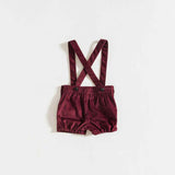 Shorts de pana con tirantes (Grace)
