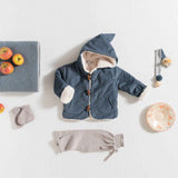 Grace Baby And Child - Abrigo Bombazine (Azul Pato)