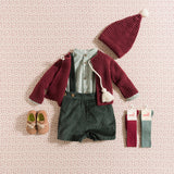 Shorts de pana con tirantes (Grace)